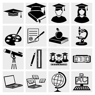 卡通风格笔记本电脑图标集 为网络设计注入动画活力